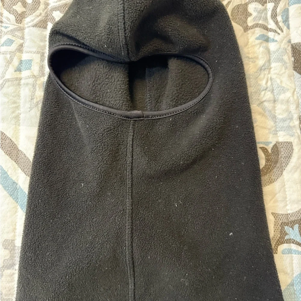Black Fleece Balaclava Face Mask - Men